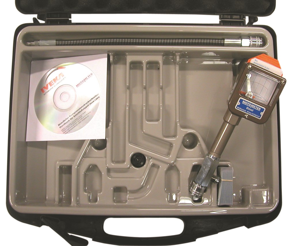 HBM Kit de vérification de compression et perte de pression pour moteurs  essence et diesel