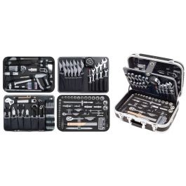 COMPOSITION OUTILLAGE DE MAINTENANCE 139 PIECES LIVRER DANS UNE MALETTE  MARQUE ELG