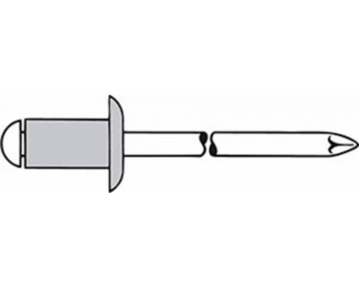 Rivet-aveugle-aluminium/acier-6,4-mm-12---14-mm-100p.-boîte