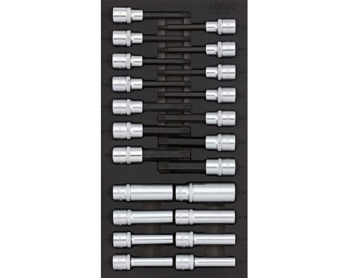 Doppenassortiment-Torx-1/2-"-22-delig