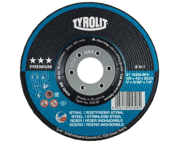 Disque-d'ébarbage-Premium,-175-x-7,0-mm