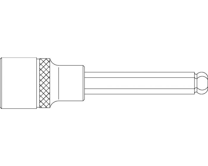 Bitdop-inbus-lang-1/2-"-5-mm