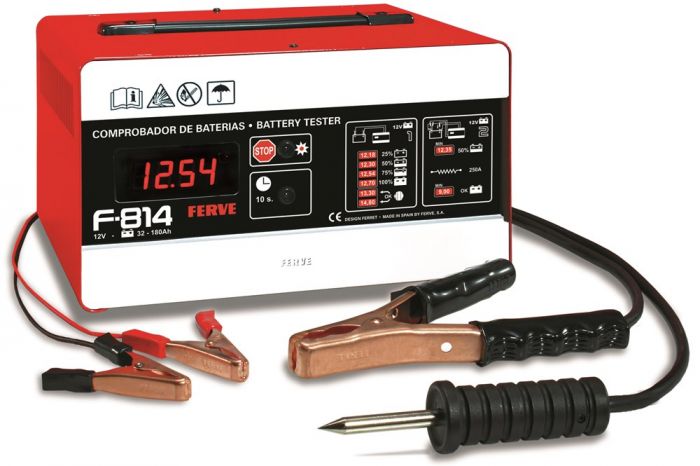 Testeur charge batterie 12V/24V alternateurs, Démarreur compatible  batteries start & stop