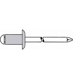 Blindklinknagel-Staal/staal-5-mm-4---6-mm-500st.-doos